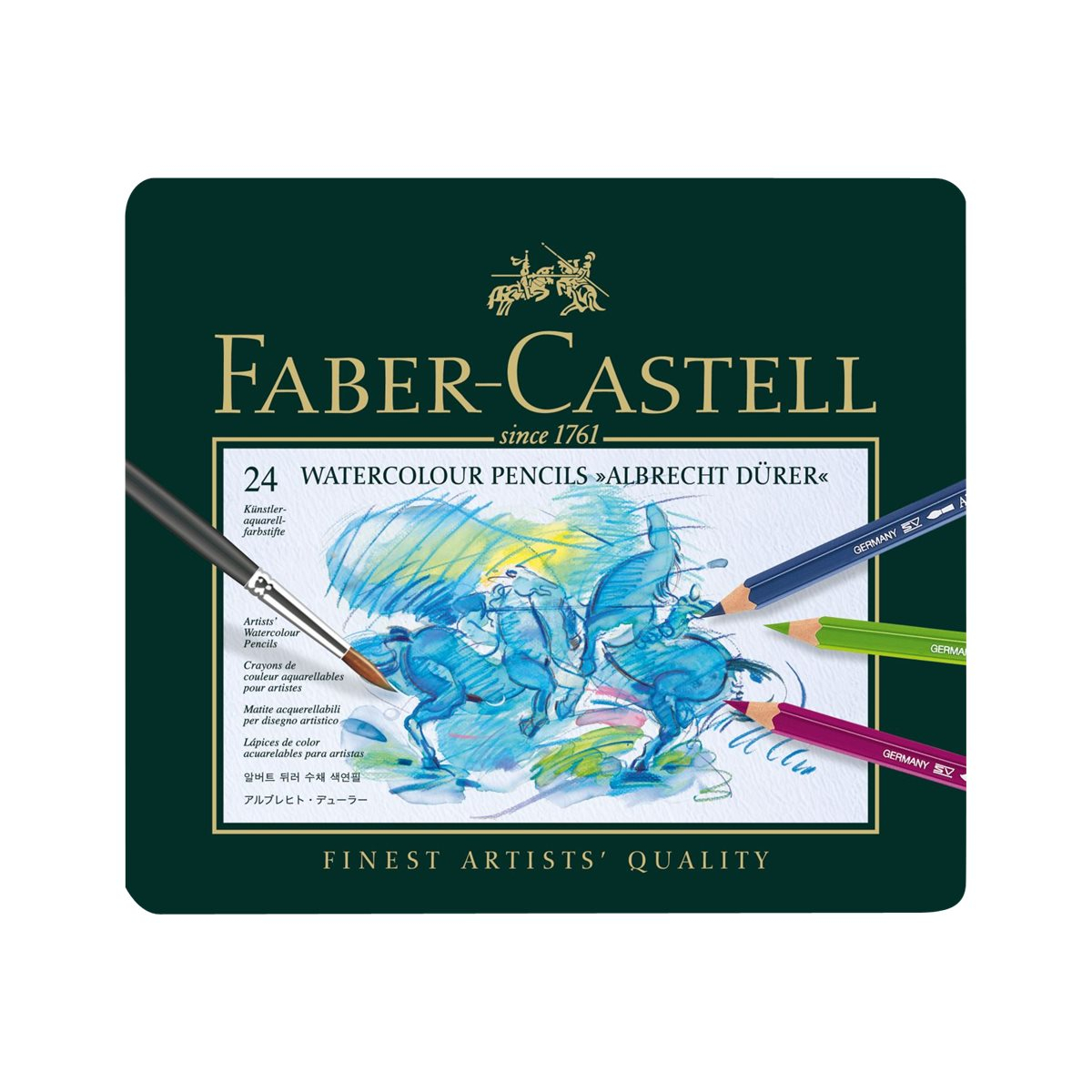 Faber-Castell Albrecht Dürer 117524 Aquarellstifte 24er-Set