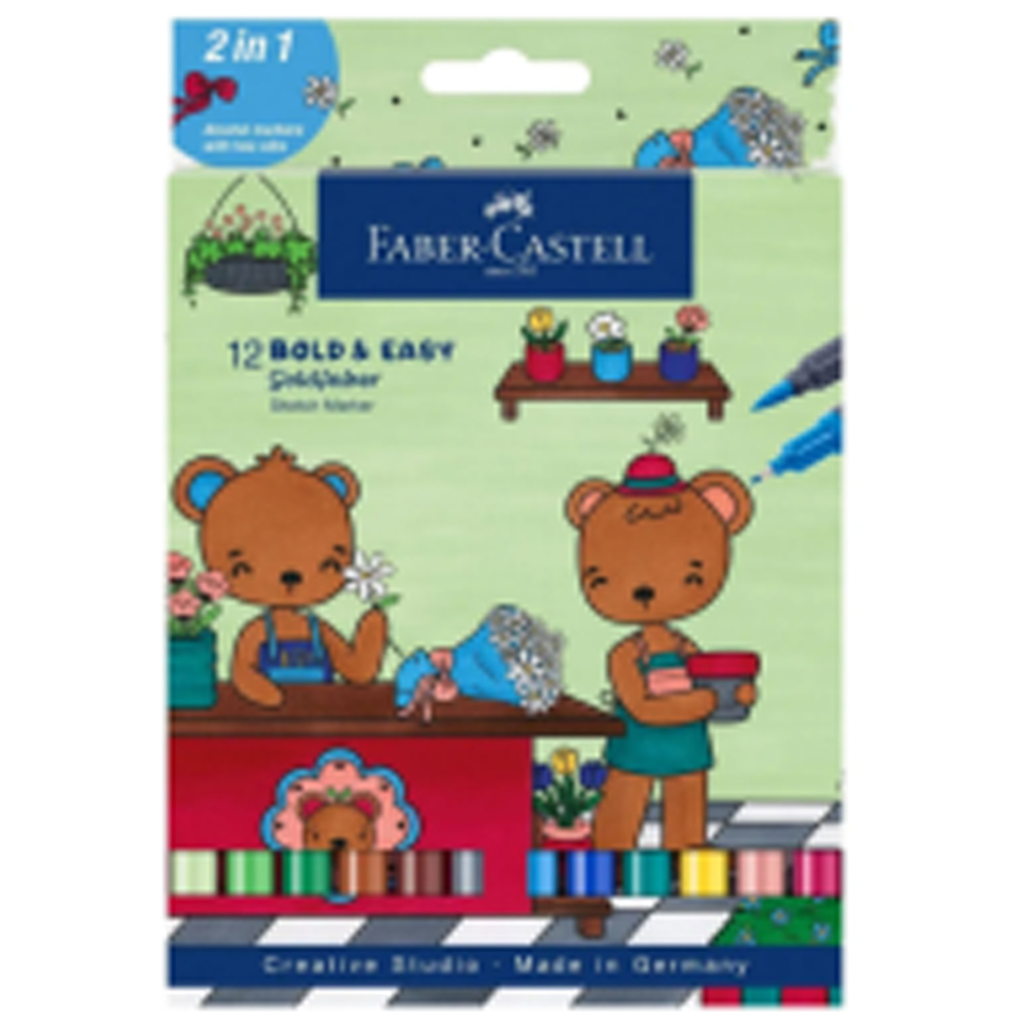 Faber-Castell Goldfaber 164815 Sketch Marker 12er-Set