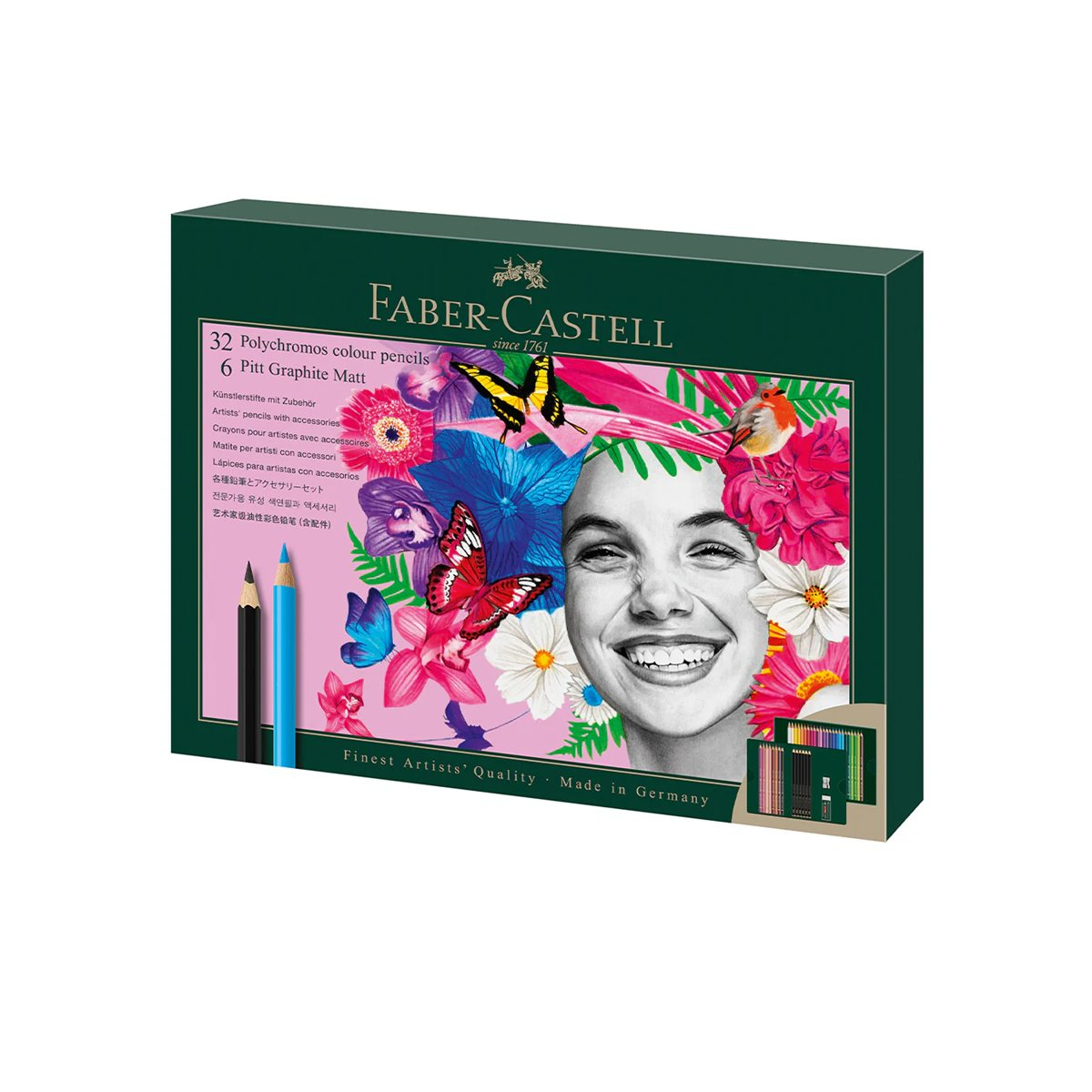Faber-Castell 210053 Zeichenset 40-teilig