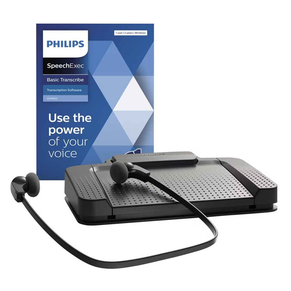 Philips LFH7177 digitales Wiedergabe-/ Transkriptions-Set