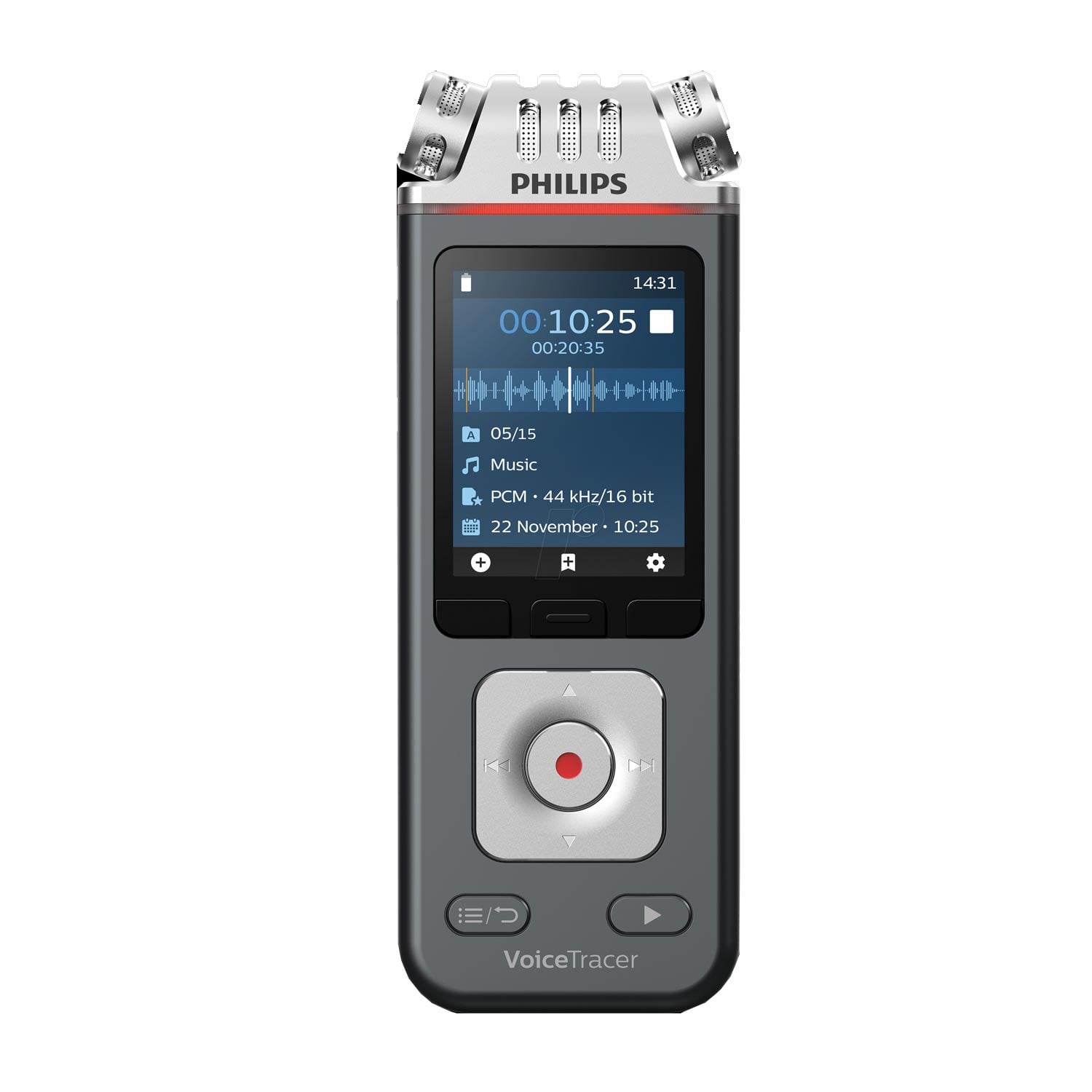 Philips DVT6115 VoiceTracer Diktiergerät