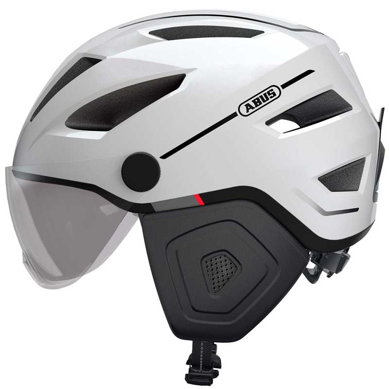 ABUS Stadthelm Pedelec 2.0 ACE für Damen und Herren weiß glänzend Größe M