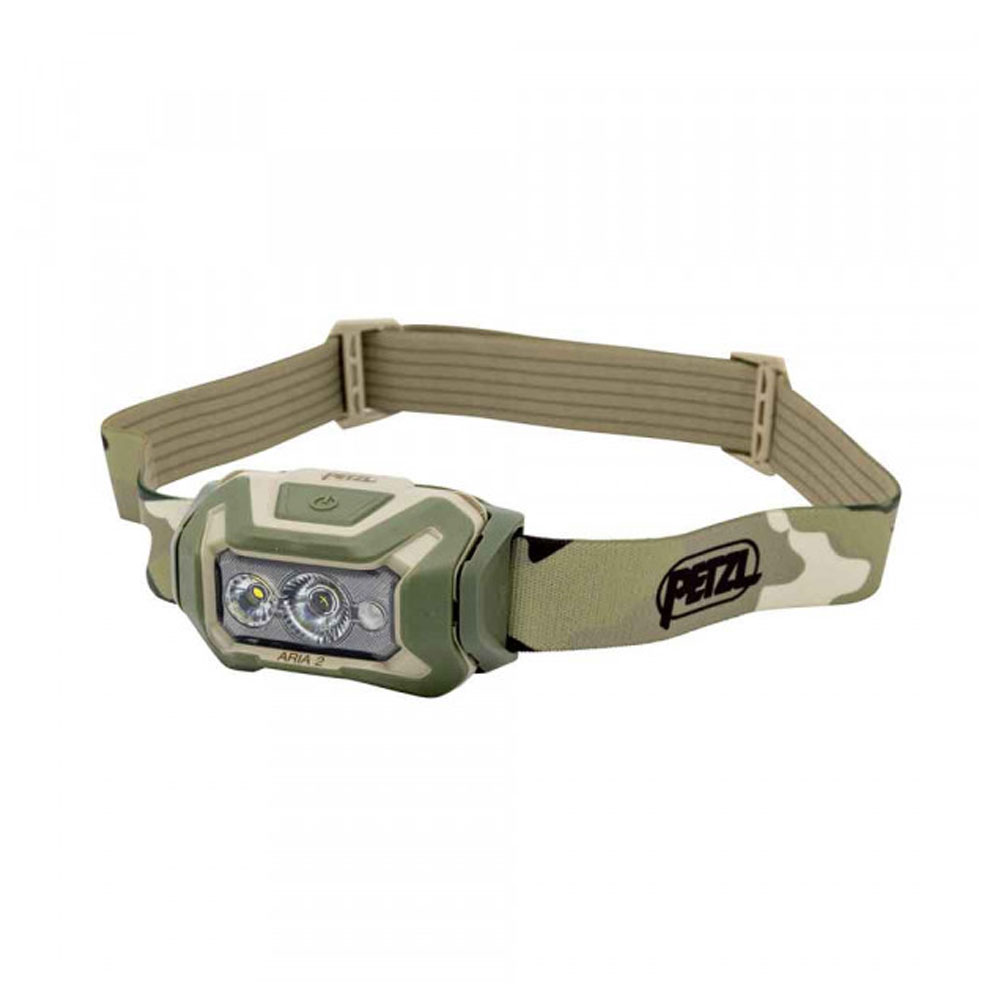 Petzl Aria 2 Stirnlampe 450lm camo-grün