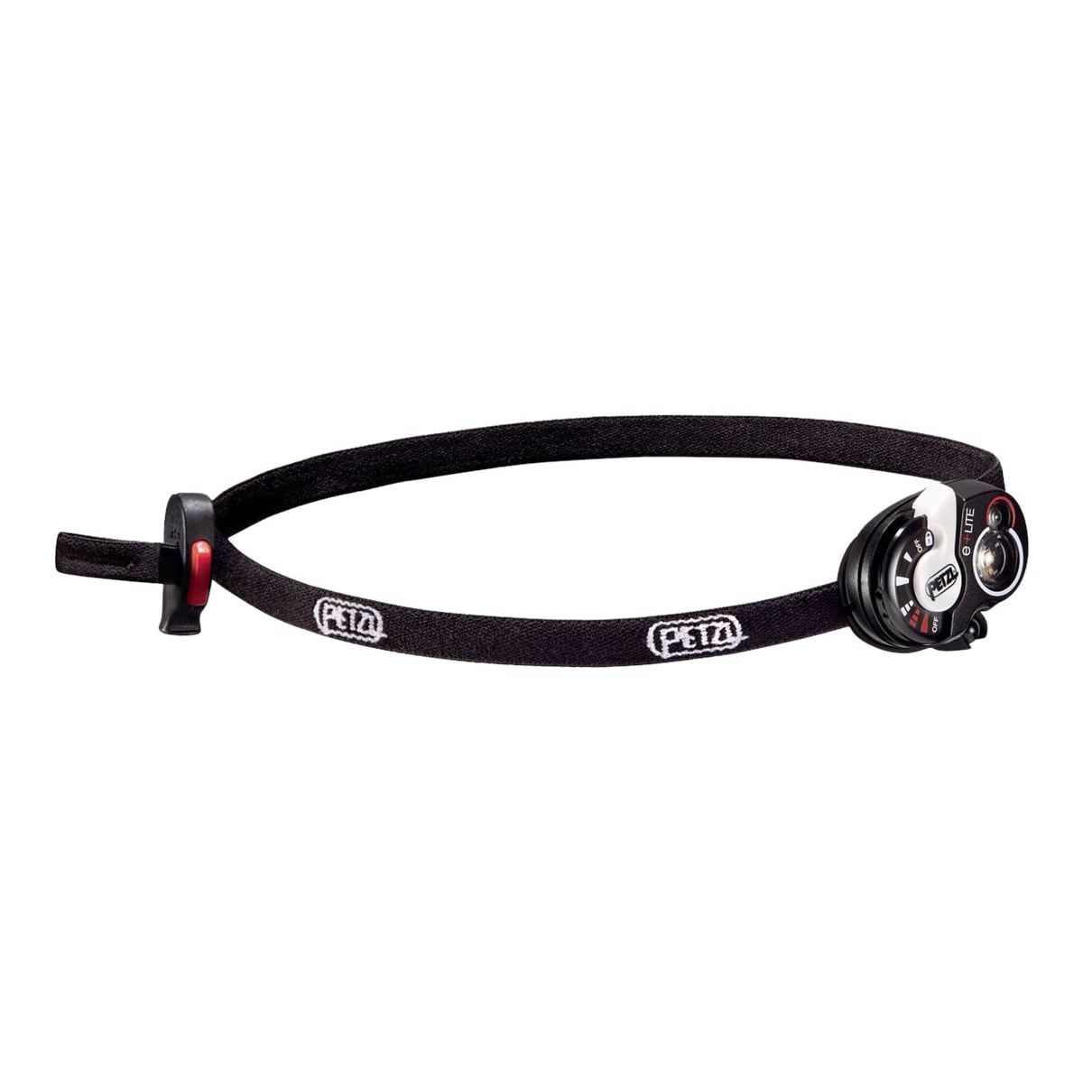Petzl e+LITE Stirnlampe schwarz
