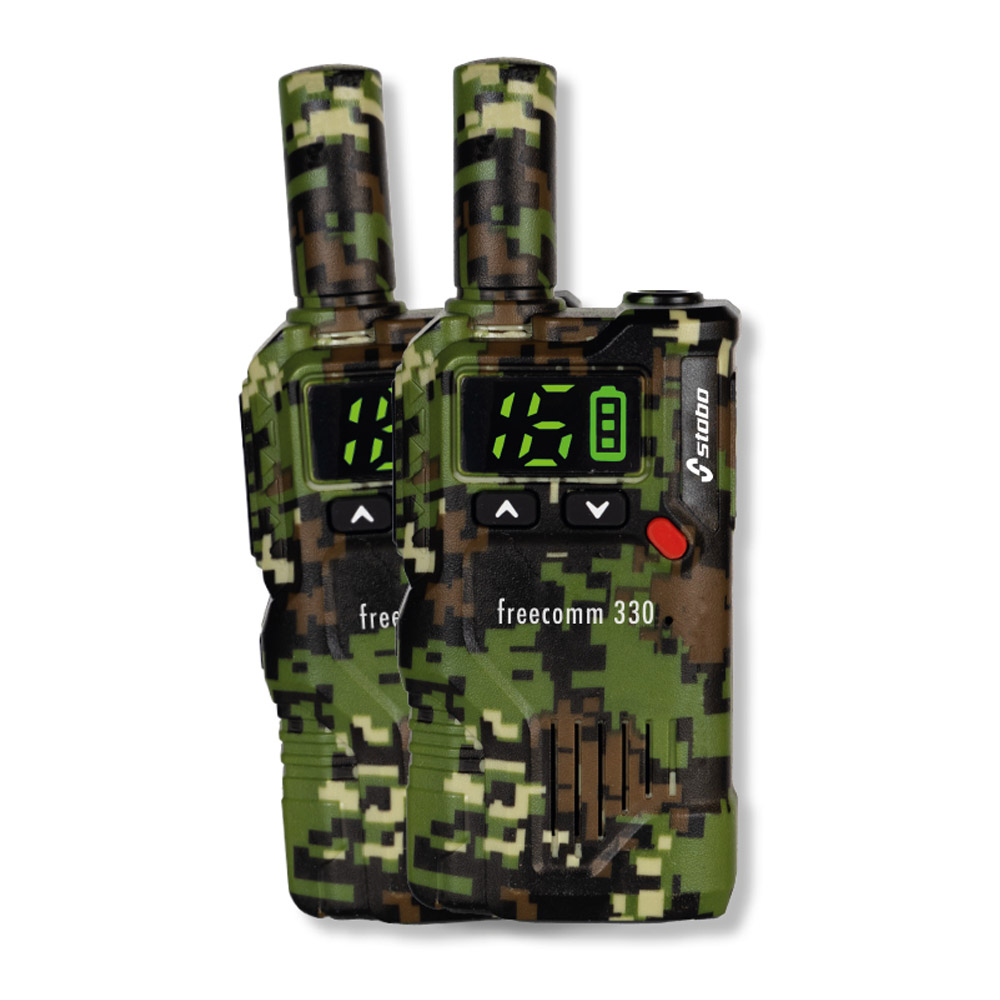 Stabo Freecomm 330 Funkgeräte-Set camouflage grün