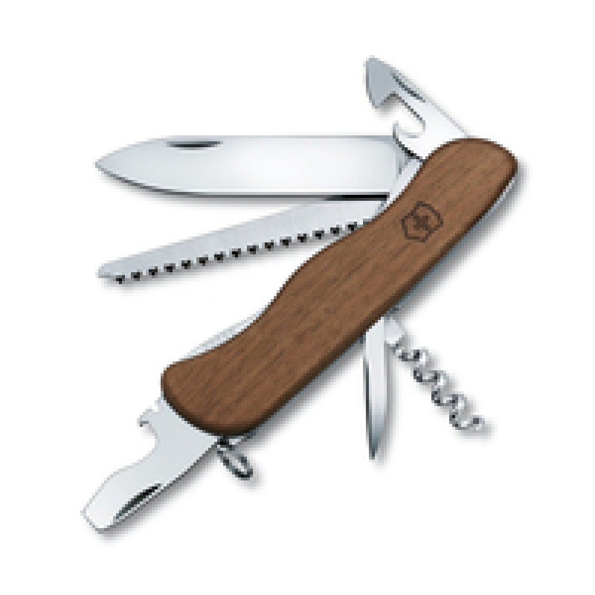 Victorinox Forester Wood Taschenmesser braun