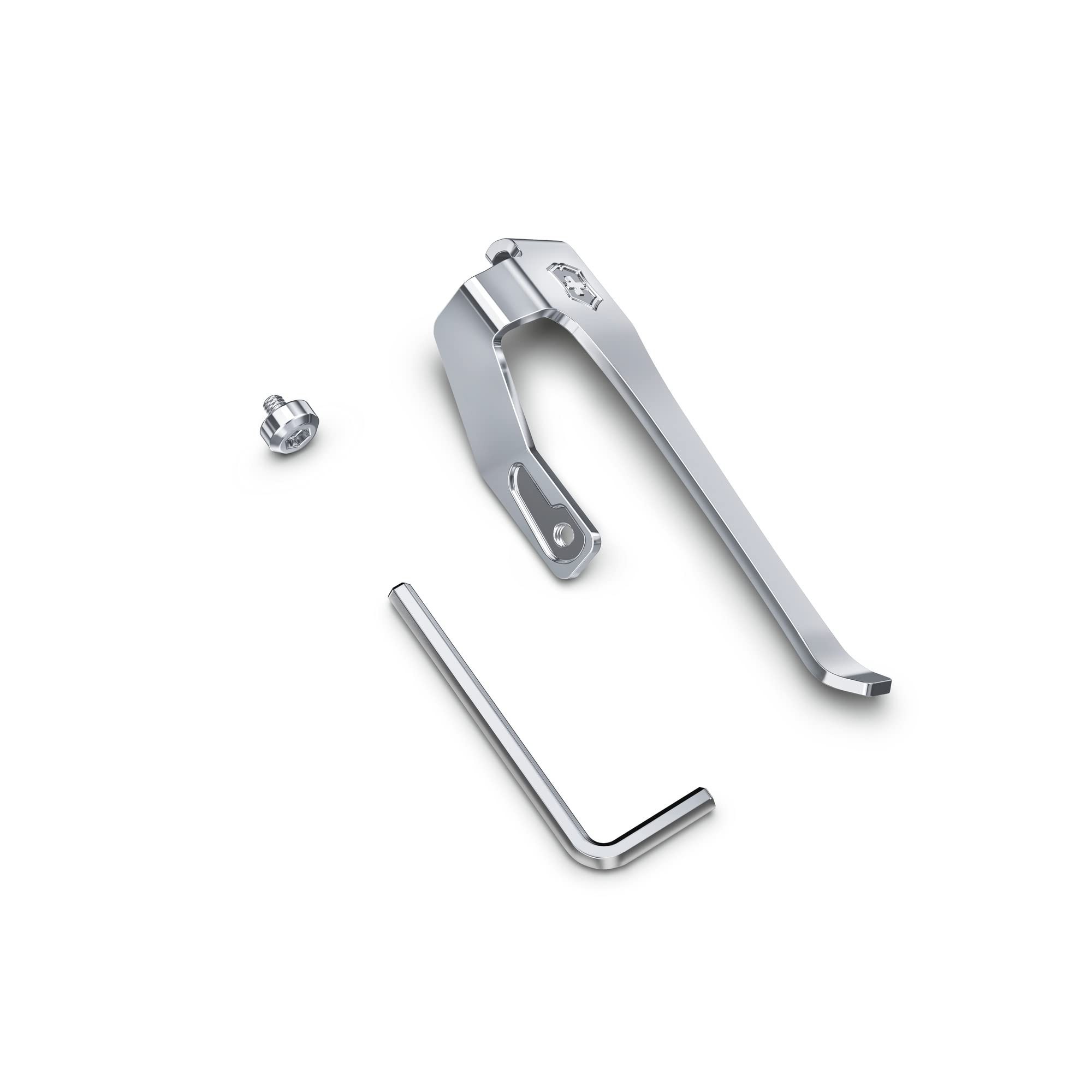 Victorinox 59mm Trage-Clip für Swiss Tool silber