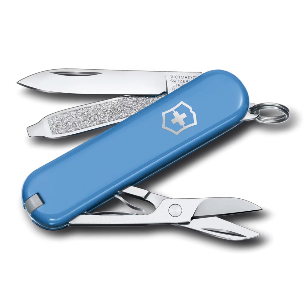 Victorinox Classic SD 7 Funktionen Taschenmesser hellblau