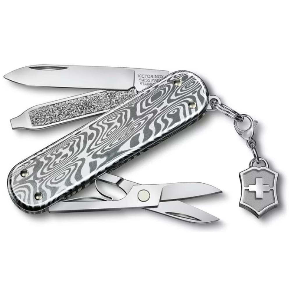 Victorinox Classic SD Brillant Damast Taschenmesser