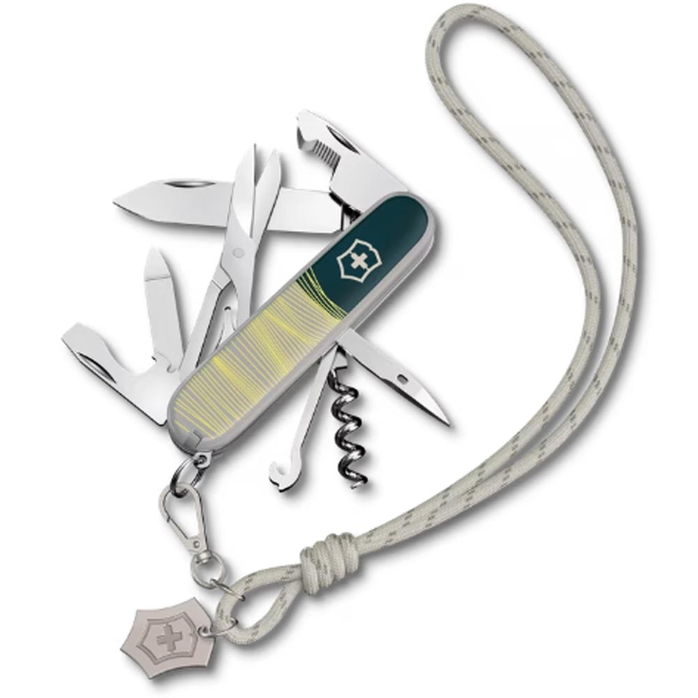 Victorinox Companion 16 Funktionen Taschenmesser New York Style blau/gelb