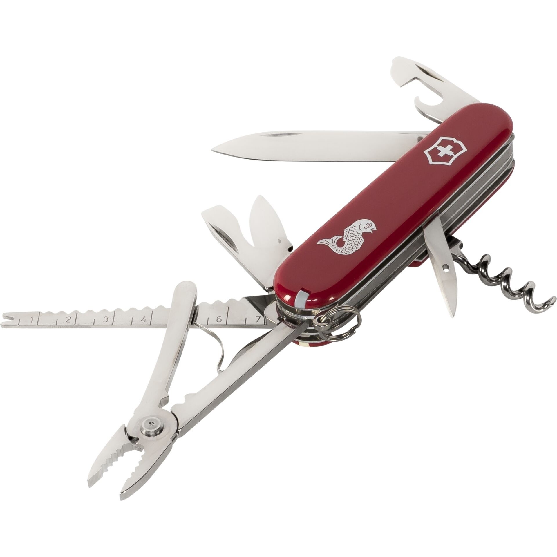 Victorinox Angler Schweizer Taschenmesser rot