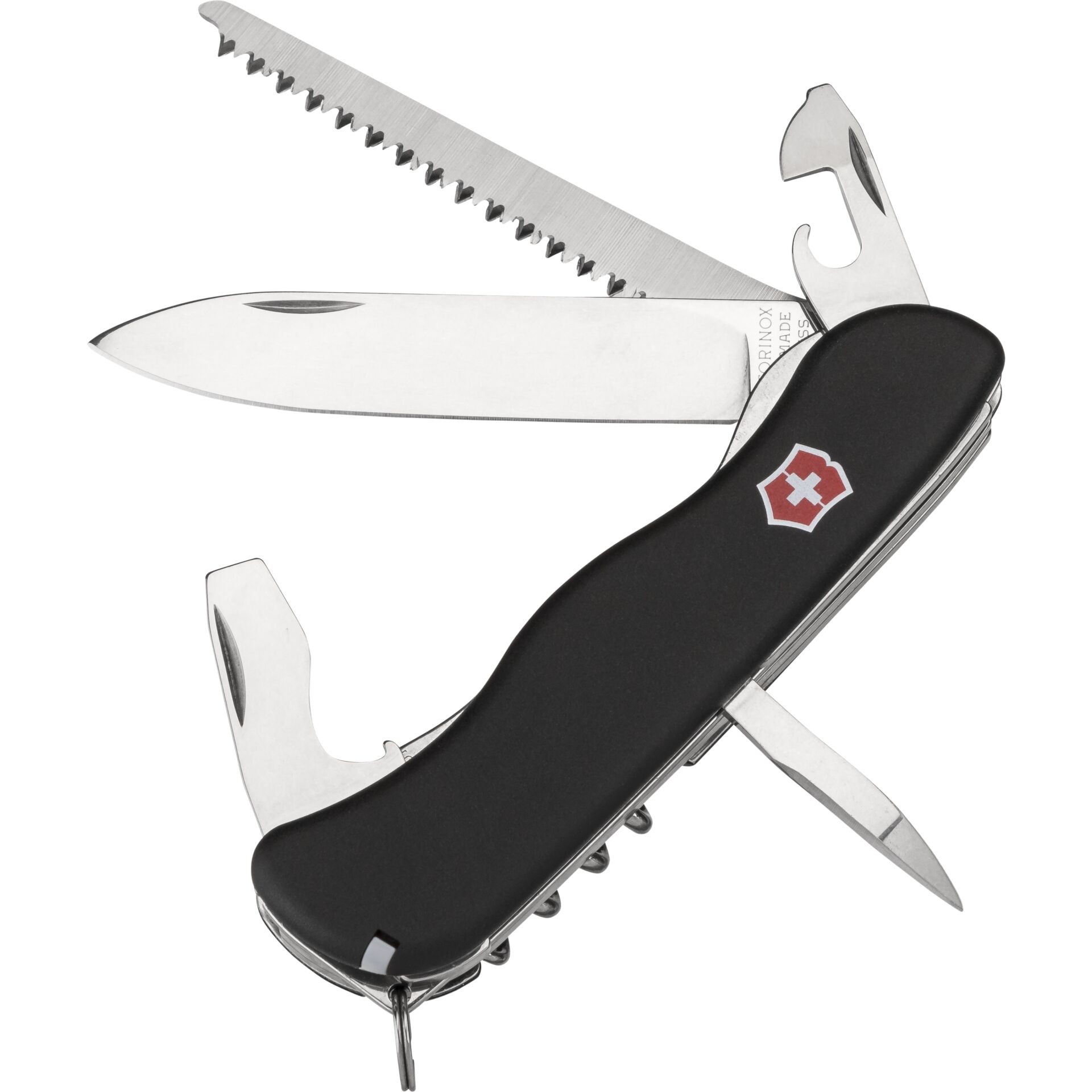 Victorinox Forester Taschenmesser 12 Funktionen schwarz