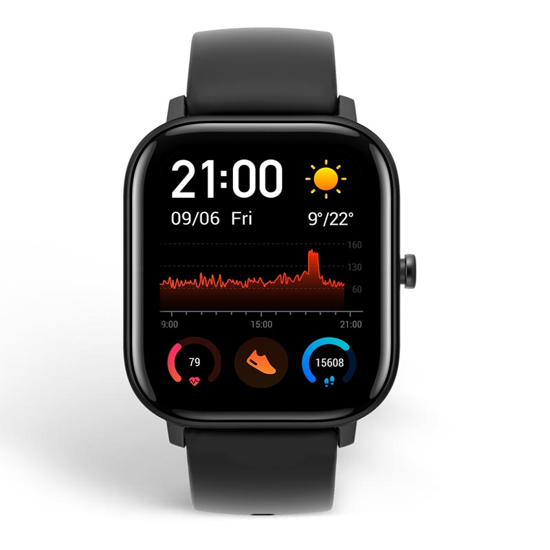 Amazfit GTS Smartwatch schwarz