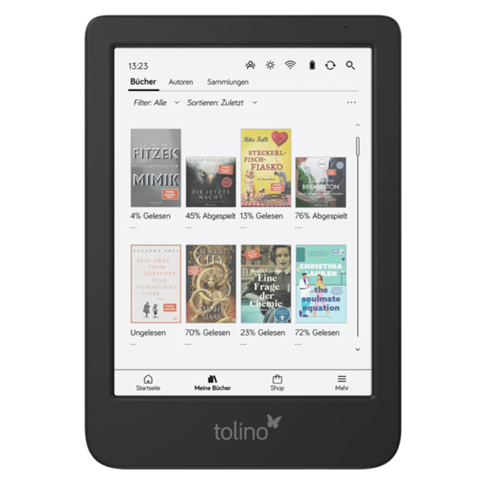 Tolino Shine Color E-Reader schwarz (2. Wahl)