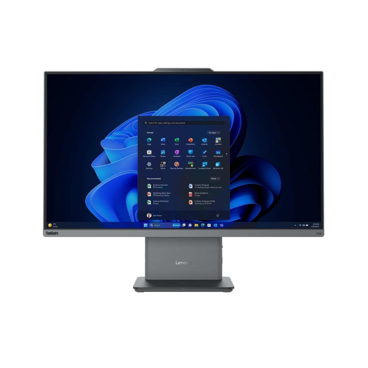 Lenovo ThinkCentre neo 50a 27 Gen 5 All-in-One-PC