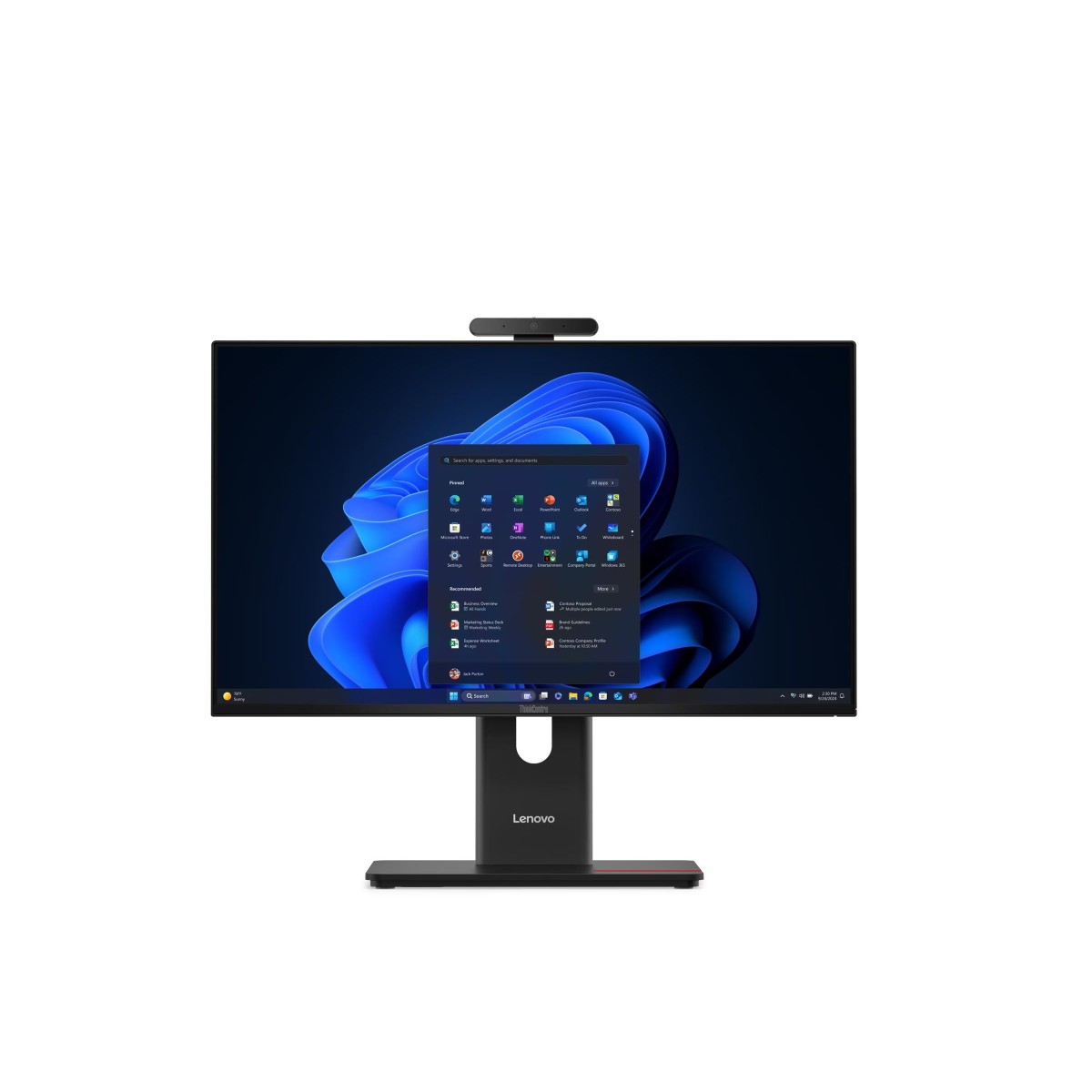 Lenovo ThinkCentre M70a Gen 6 13AY Core Ultra 5 225T 16GB 512GB SSD 60,5 cm (23,8 Zoll) All-in-One-PC