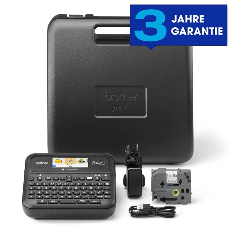 Brother P-Touch PT-D610BTVP Beschriftungsgerät schwarz