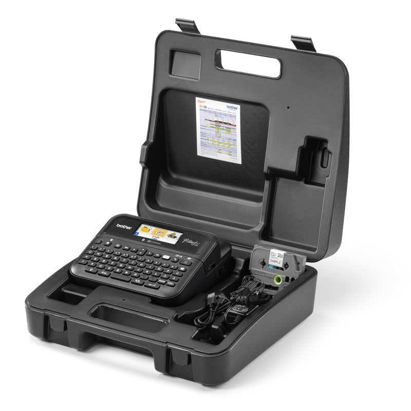 Brother P-Touch PT-D610BTVP Beschriftungsgerät schwarz