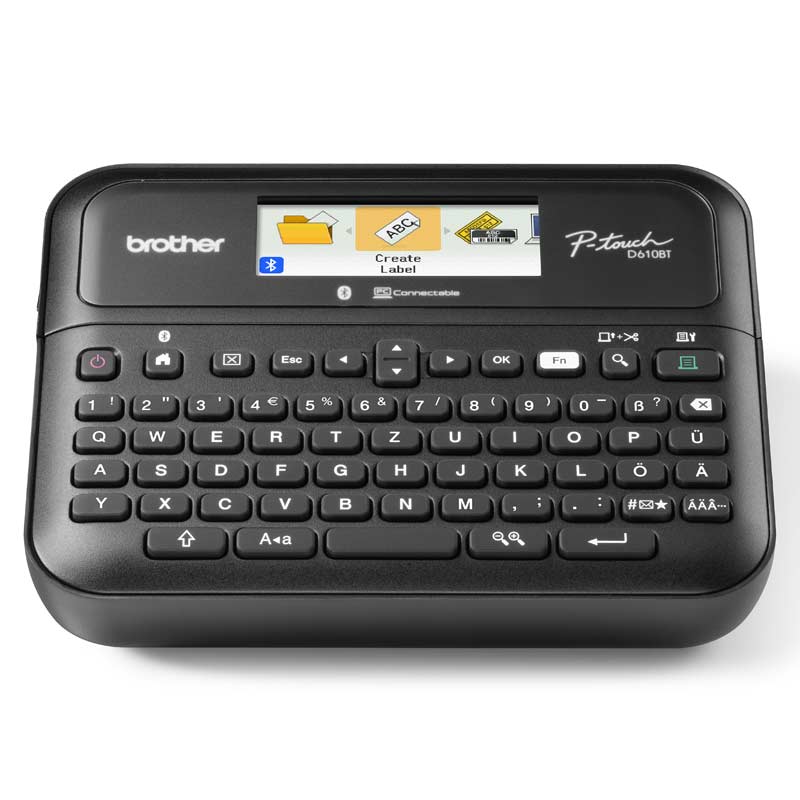 Brother P-Touch PT-D610BTVP Beschriftungsgerät schwarz