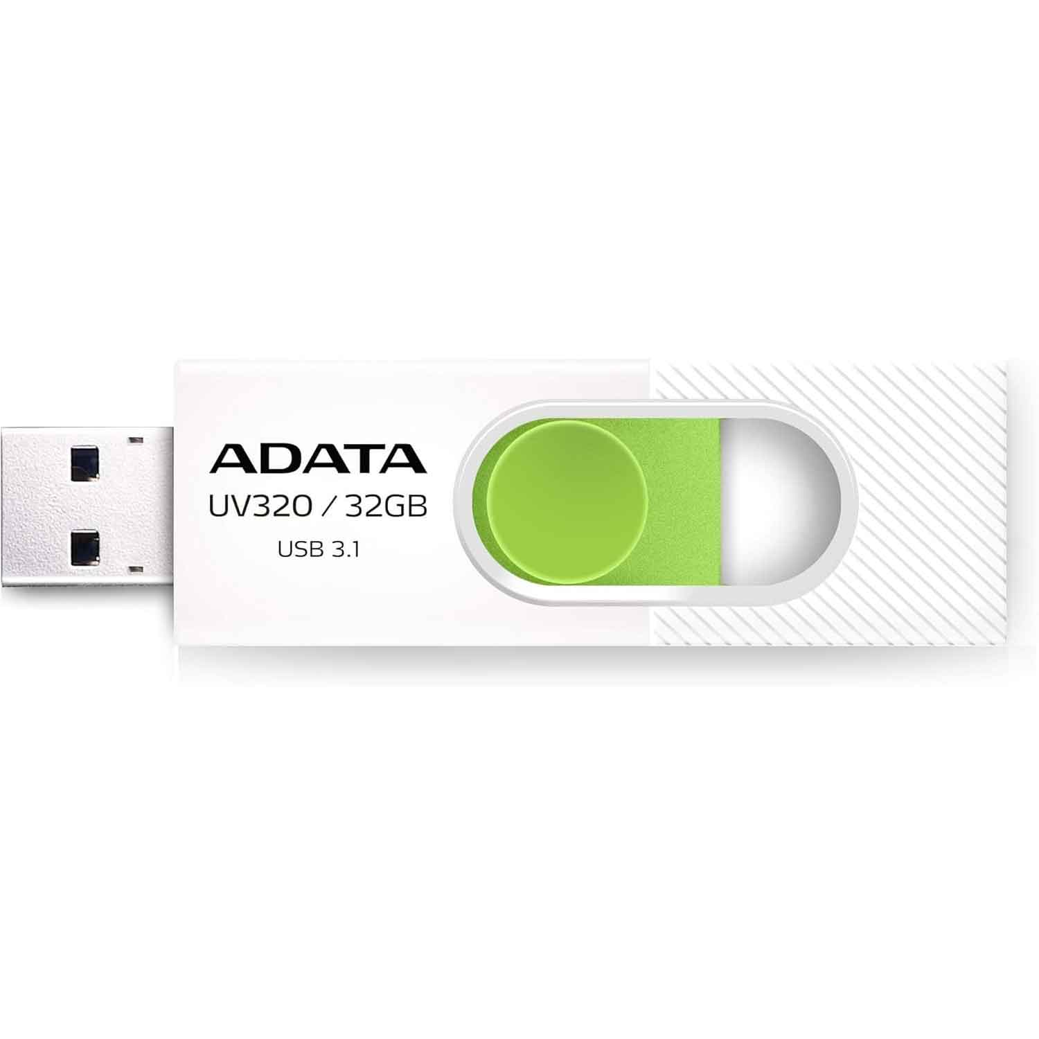 ADATA UV320 USB-Stick 32GB weiß/grün