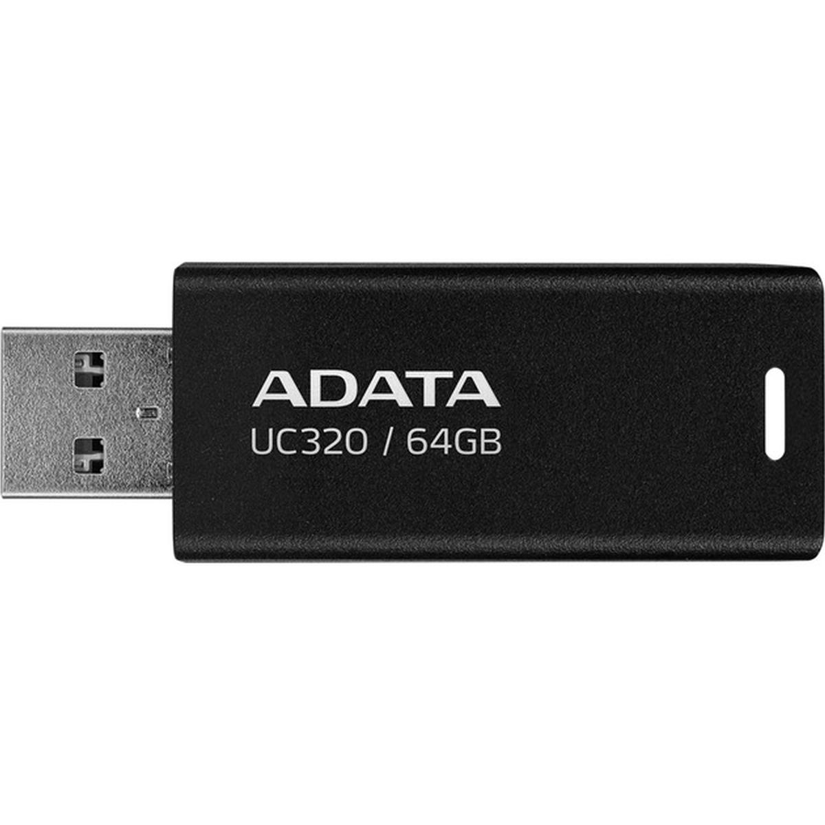 ADATA UC320 USB 3.2 Gen 1 USB-Stick 64GB schwarz
