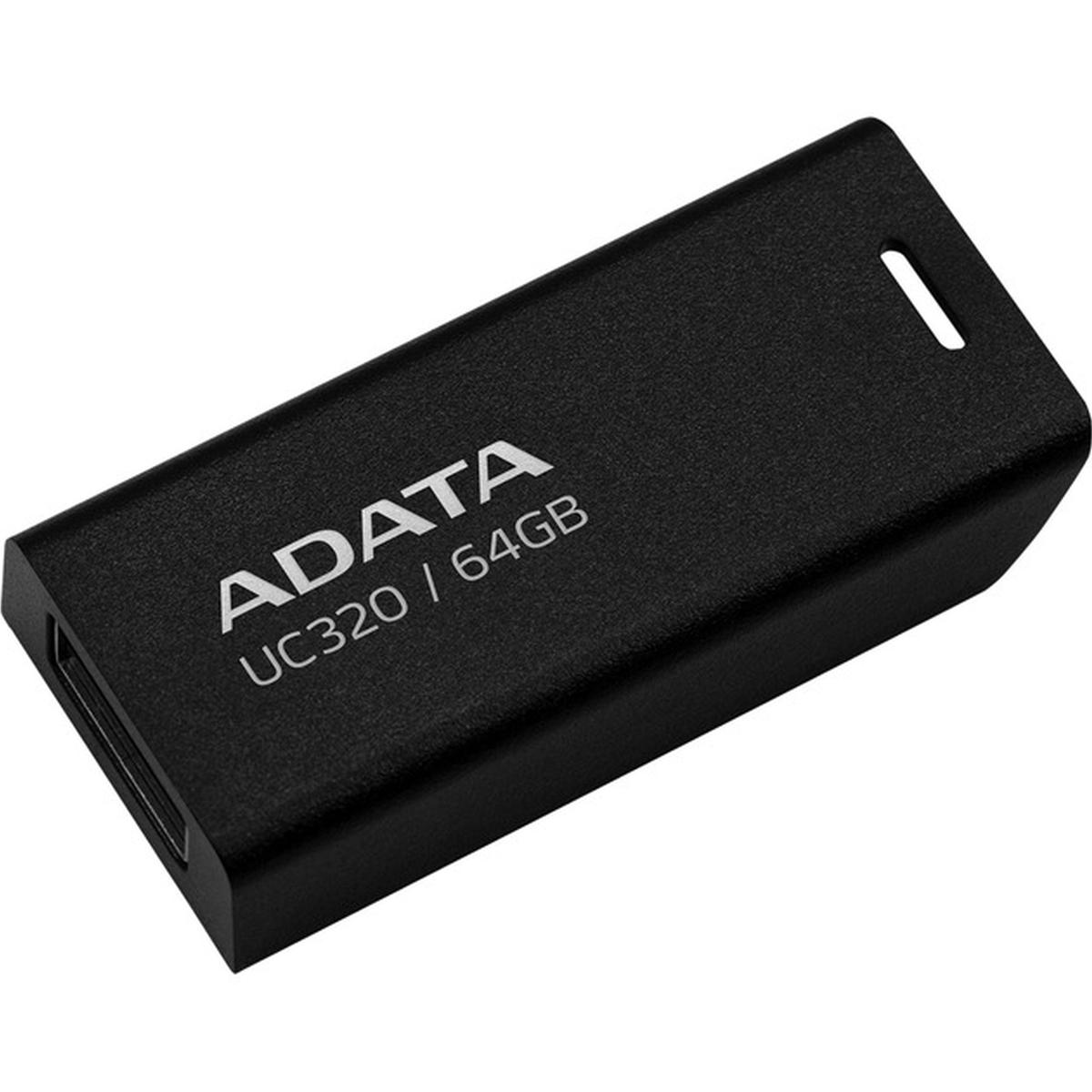 ADATA UC320 USB 3.2 Gen 1 USB-Stick 64GB schwarz