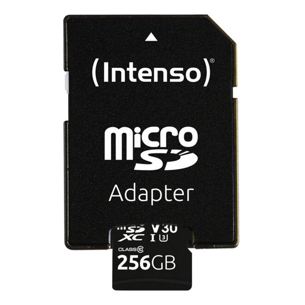 Intenso Professional microSDHC Speicherkarte 256GB schwarz