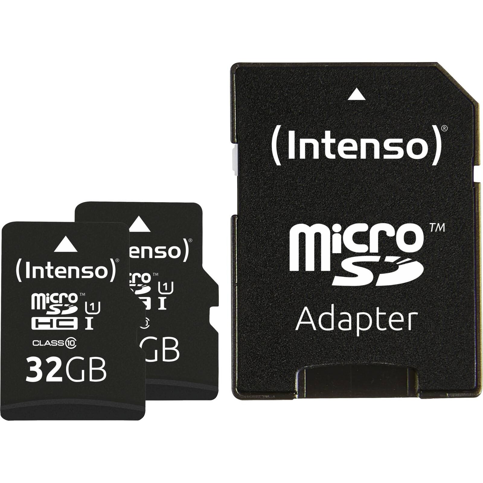 Intenso Premium microSDHC UHS-I Speicherkarte 2x 32GB