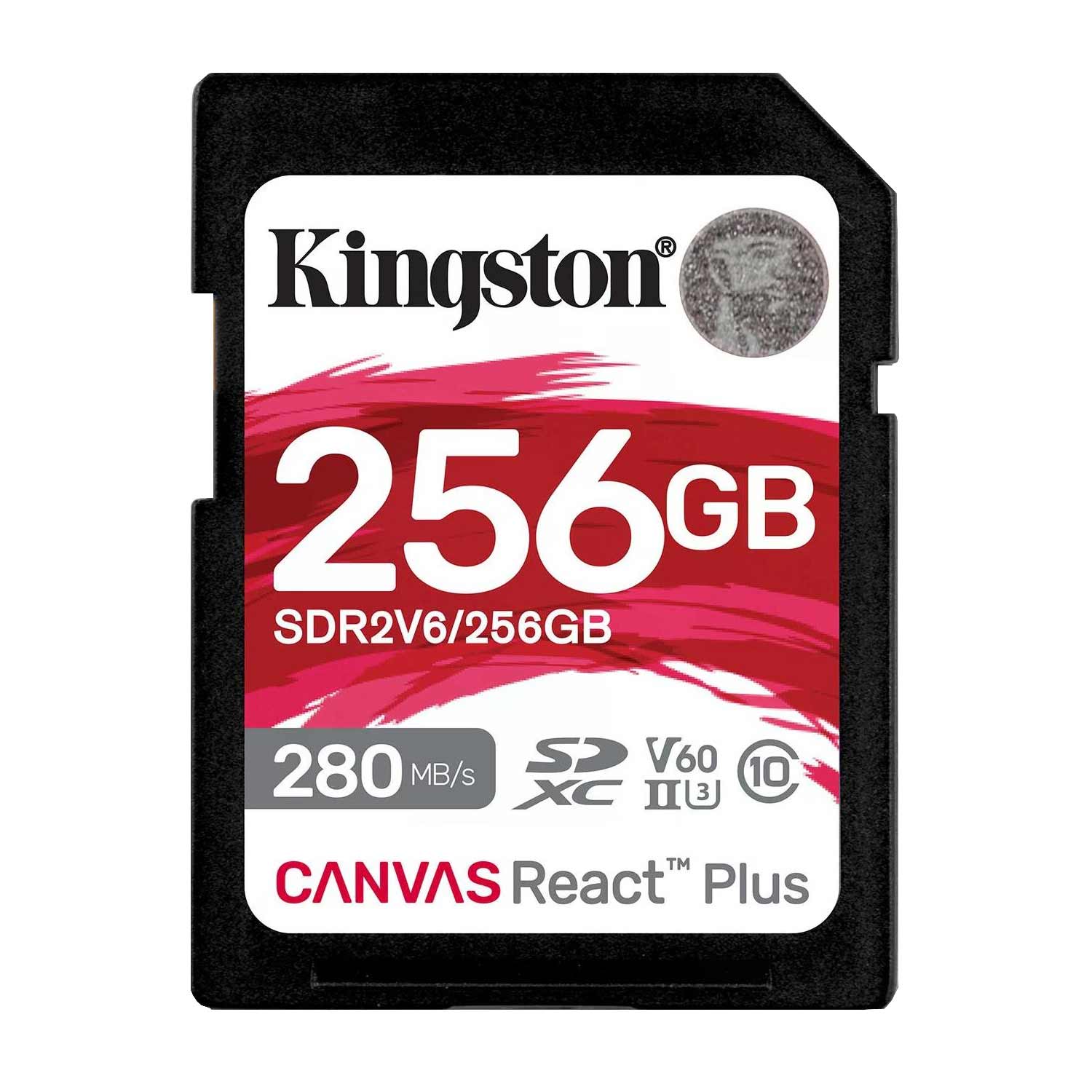 Kingston Canvas React Plus V60 SD 256GB SDXC UHS-II