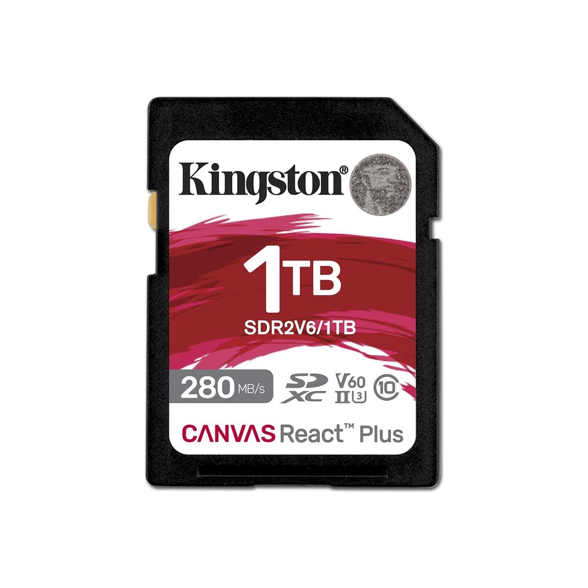Kingston Canvas React Plus SDXC UHS-II U3 V60 Speicherkarte 1TB