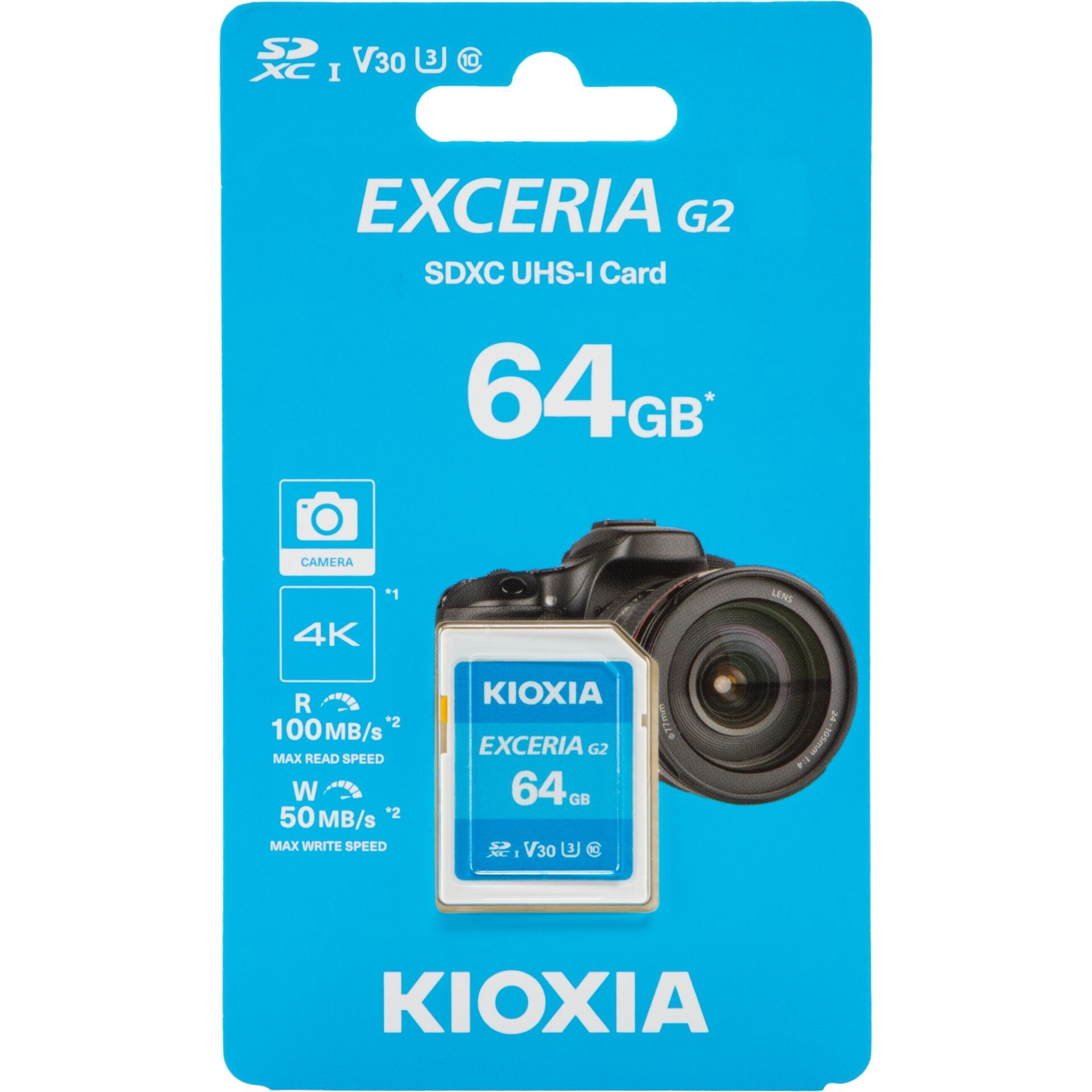 Kioxia Exceria G2 64GB SDXC UHS-I Speicherkarte