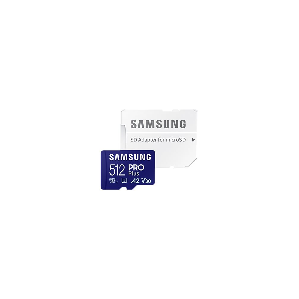 Samsung PRO Plus microSD-Karte + SD-Adapter 512 GB
