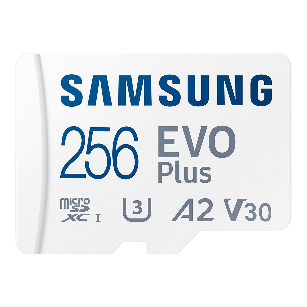 Samsung EVO Plus microSD-Speicherkarte (2024) (inkl. SD Adapter) 256 GB