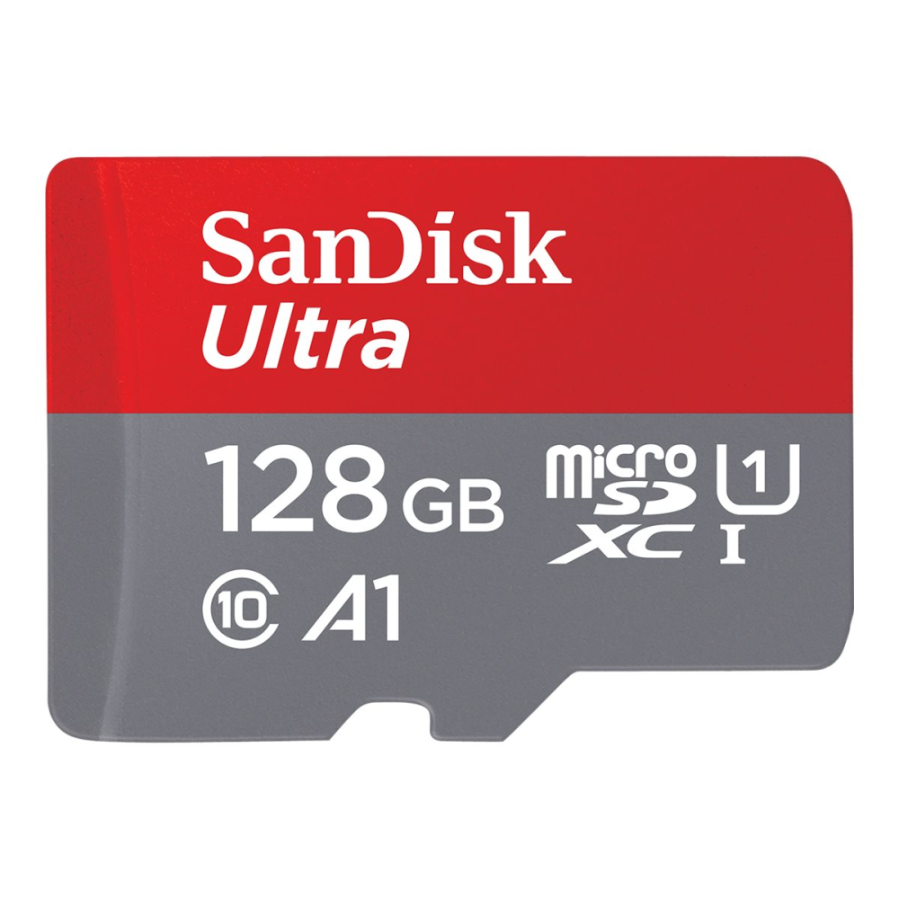 SandDisk Ultra MicroSD 128GB Class 10 inkl. Adapter