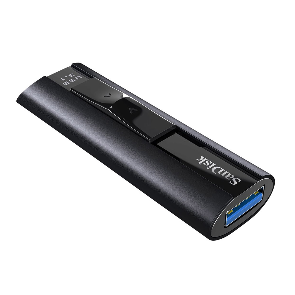 SanDisk Extreme PRO USB 3.2 Solid State Flash-Laufwerk 128 GB schwarz