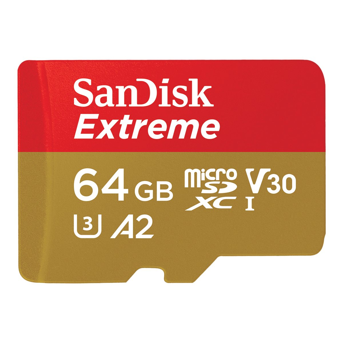 SanDisk Extreme microSDXC A2 UHS-I U3 V30 170MB/s Speicherkarte + Adapter 64GB