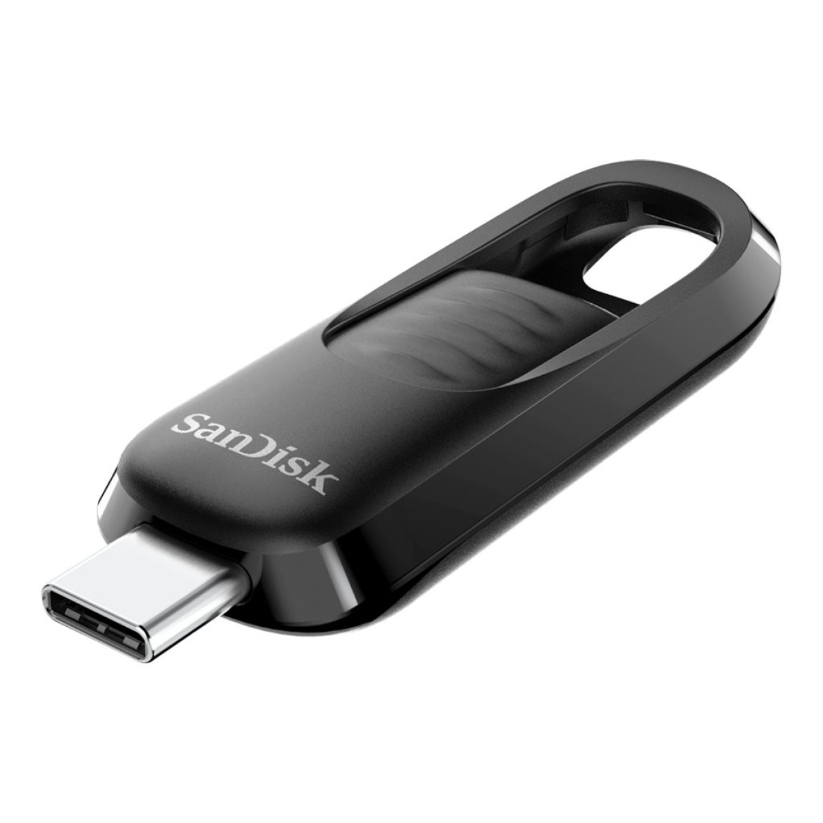 SanDisk Ultra Slider USB-C USB 3.2 Gen 1 USB-Stick 128GB schwarz