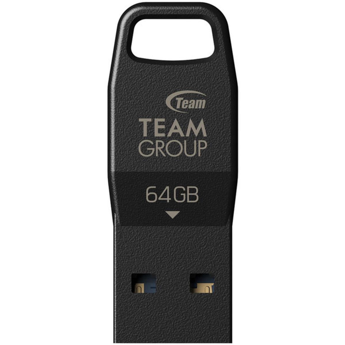 Team Group S5 USB-Stick 64GB schwarz