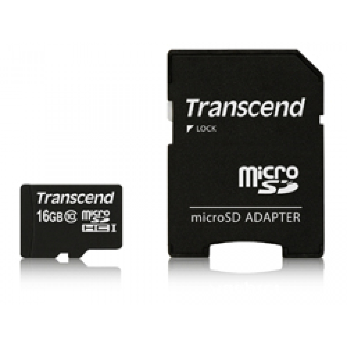 Transcend microSDXC Class 10 Premium Speicherkarte mit Adapter 16GB