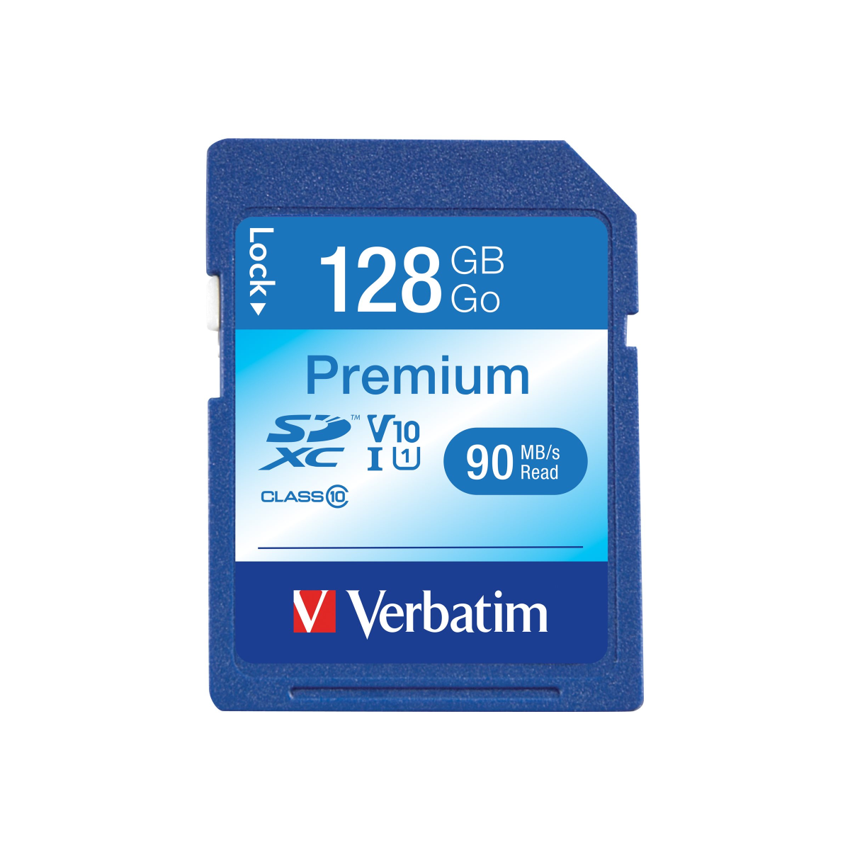 Verbatim Premium U1 SDXC Speicherkarte 128GB schwarz