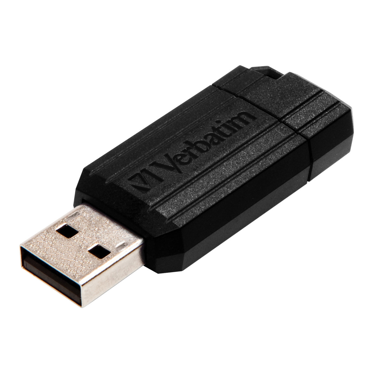Verbatim PinStripe USB-Stick 64GB schwarz