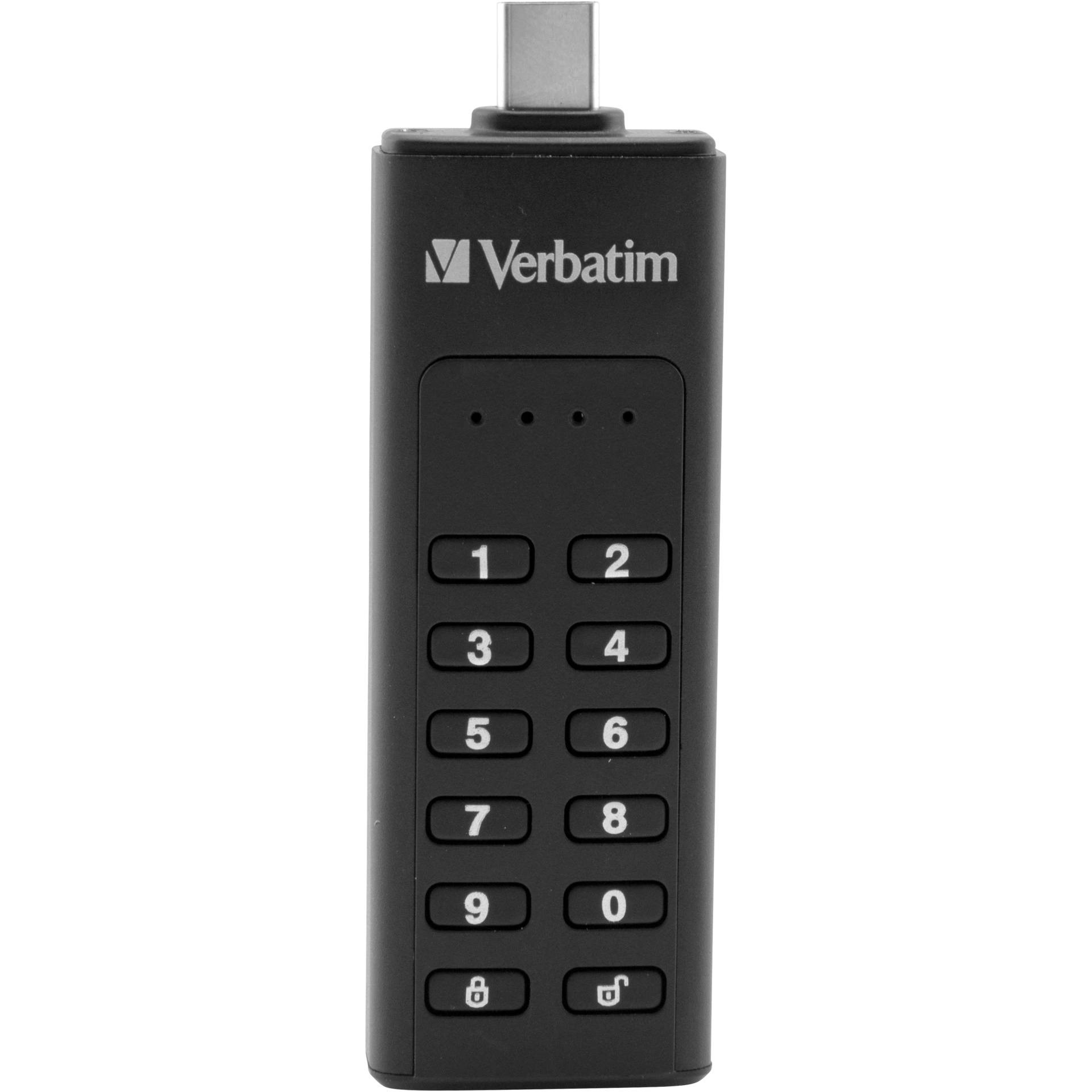 Verbatim Keypad Secure USB-C USB-Stick 32GB schwarz
