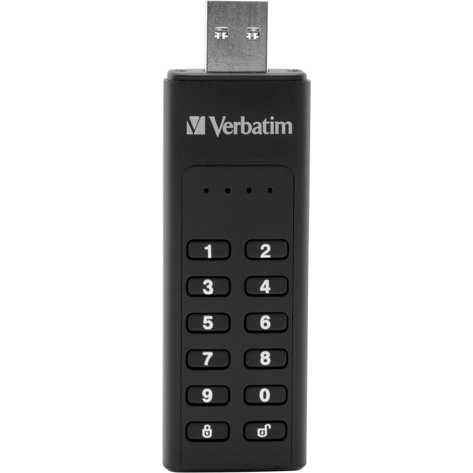 Verbatim Keypad Secure USB-A USB-Stick 64GB schwarz