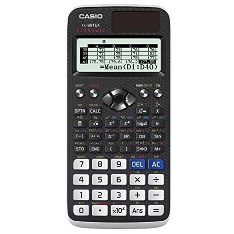 Casio FX-991DE X wissenschaftlicher ClassWiz Rechner mit natürlichem Display