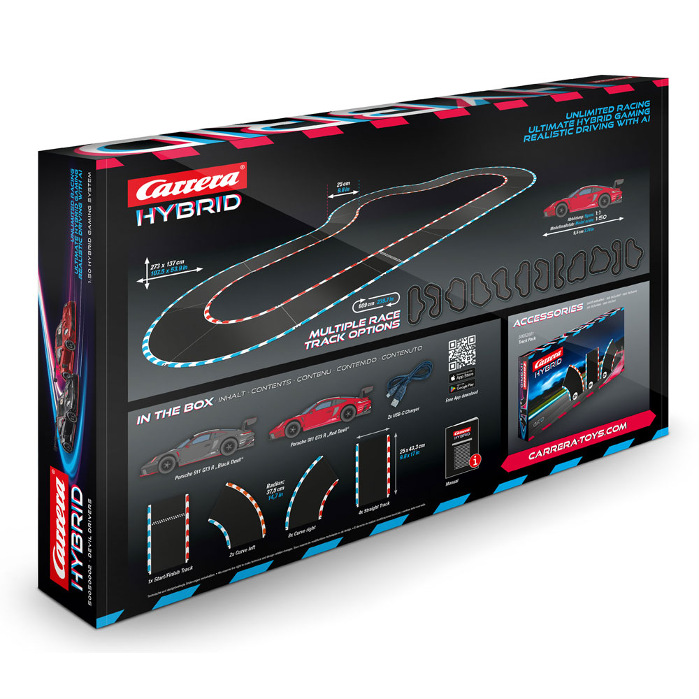 Carrera HYBRID Devil Drivers Rennbahn