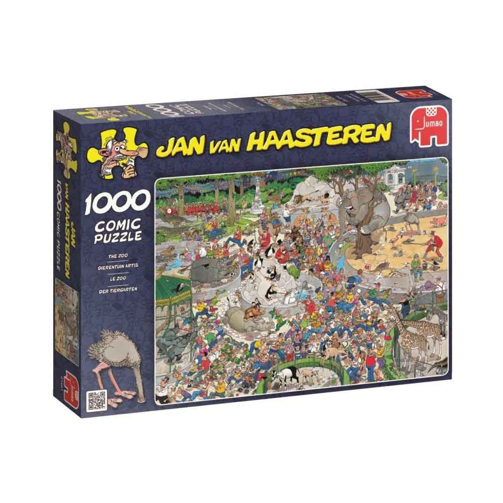 Jumbo Jan van Haasteren - Der Tiergarten 1000 Teile Puzzle (01491)