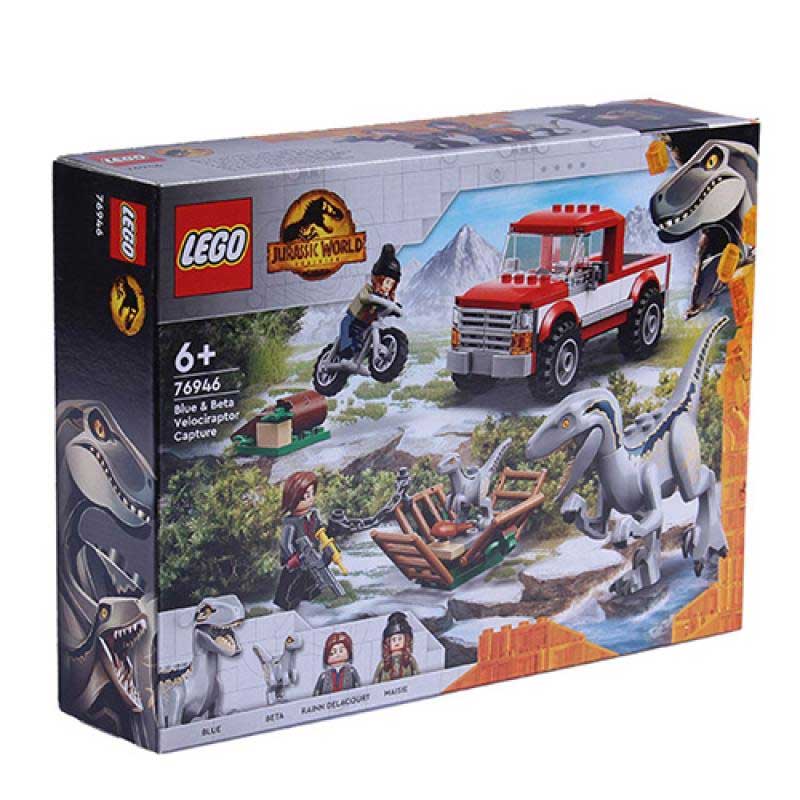 LEGO Jurassic World Blue & Beta in der Velociraptor-Falle (76946)