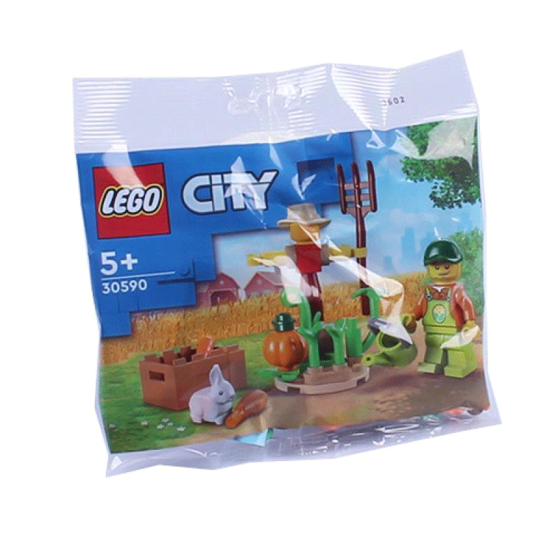 LEGO City - Polybag-Bauernhofgarten mit Vogelscheuche (30590)