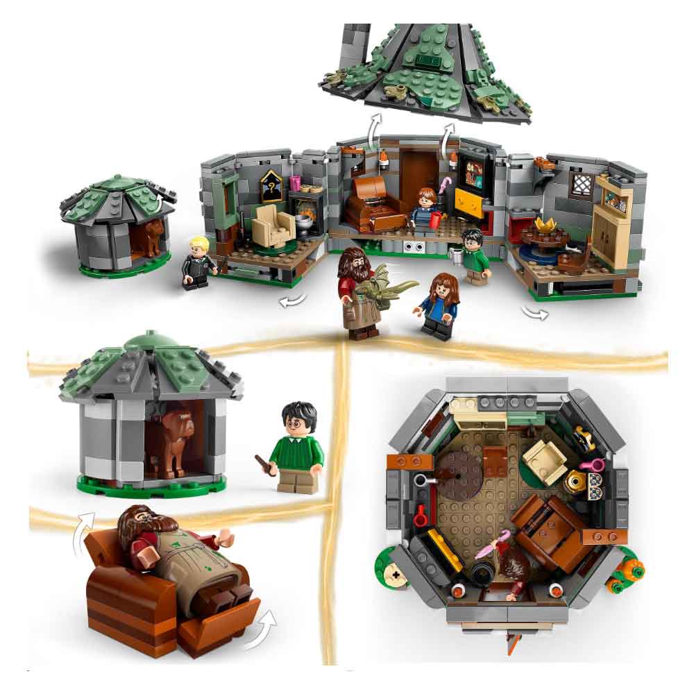 LEGO Harry Potter Hagrids Hütte: Ein unerwarteter Besuch (76428)