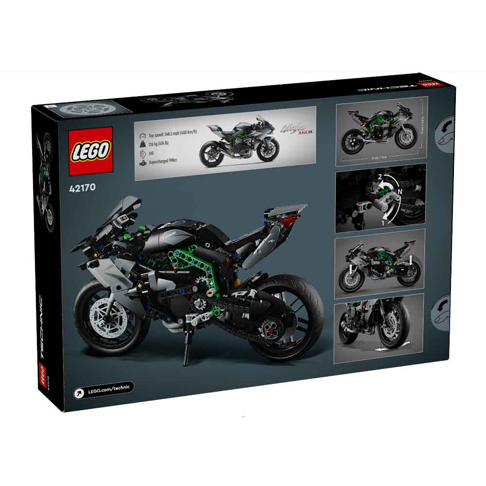 LEGO Technic Kawasaki Ninja H2R Motorrad (42170)